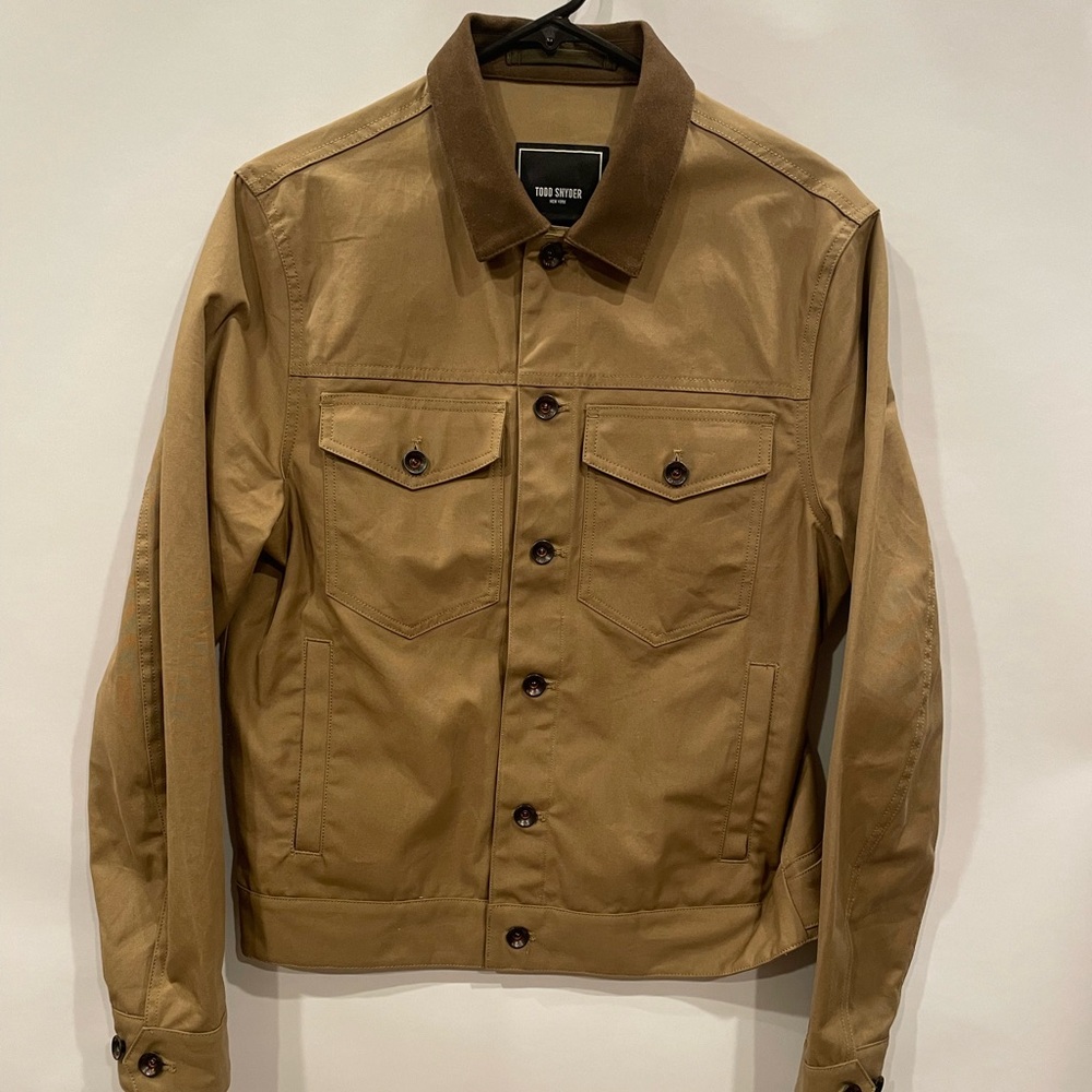 NWOT Todd Snyder waxed cotton Dylan jacket small